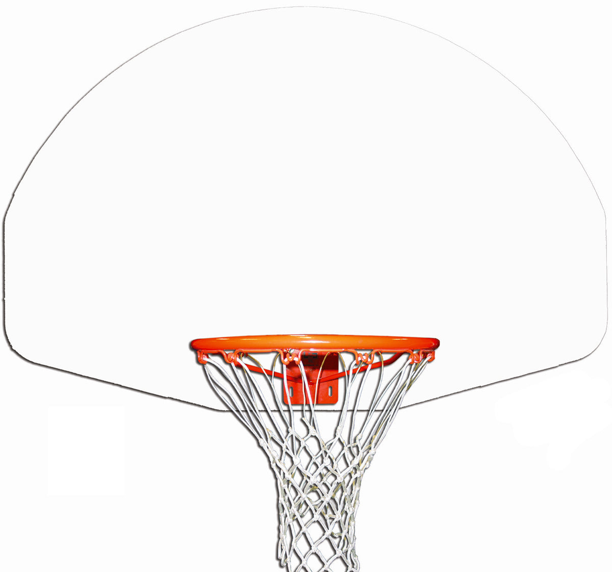Gared White Aluminum Fan Backboard