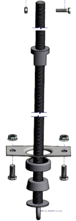 Draper Replacement All-Thread Kit