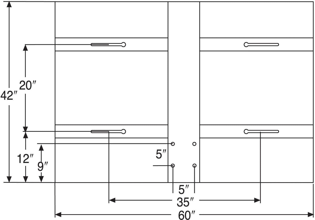 Ultimate Rectangular Steel Backboard