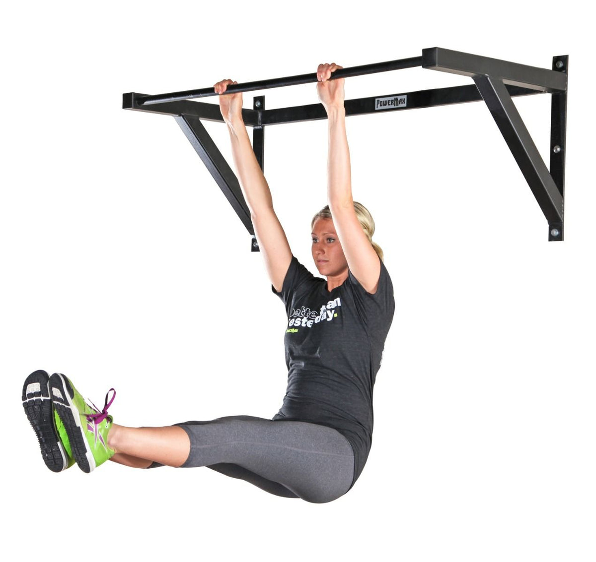 PowerMax Wall-Mounted Chinning Bar