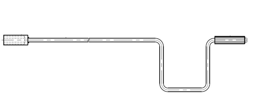Crank Handle for Porter Manual Height Adjuster